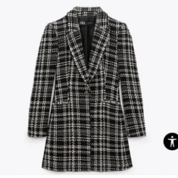 Zara - Long Structured Blazer - XS - Picture 1 of 3